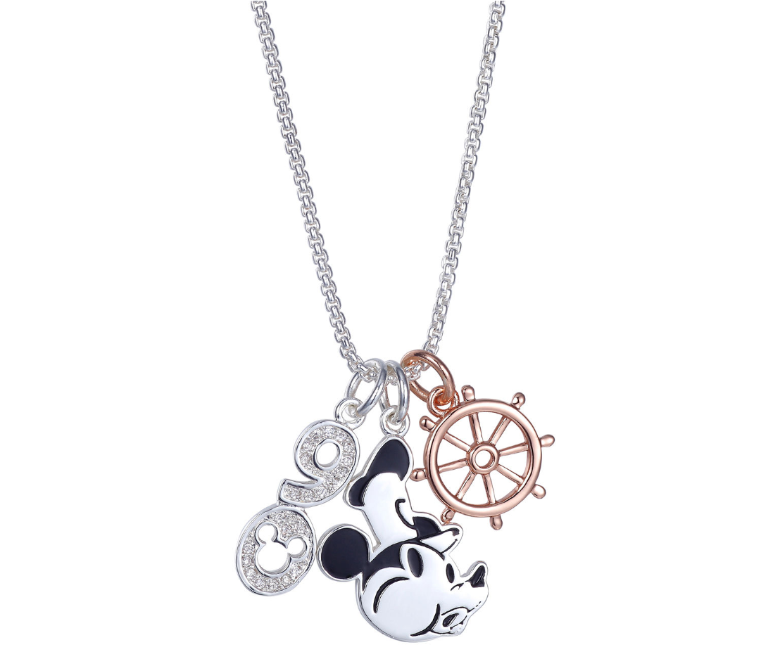 Buy 1 Disney Women's Clear Crystal Pure Silver Over - Locket (1920x936), Png Download