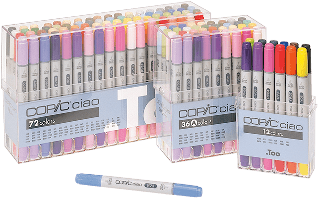 Copic Ciao Marker Was Released - Copic Ciao (720x480), Png Download