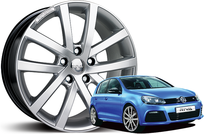 Riva Avs - Riva Alloy Wheels (710x445), Png Download