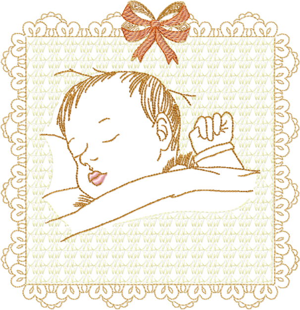 Babies Line Work And Blocks 10 Machine Embroidery Designs (618x640), Png Download