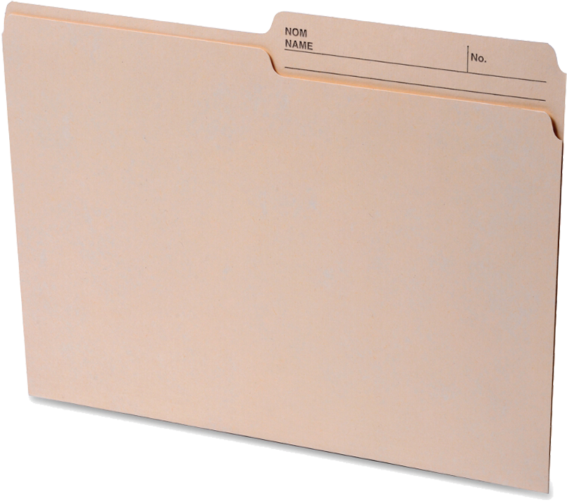 Continental Reversible File Folder Letter - Paper (850x850), Png Download