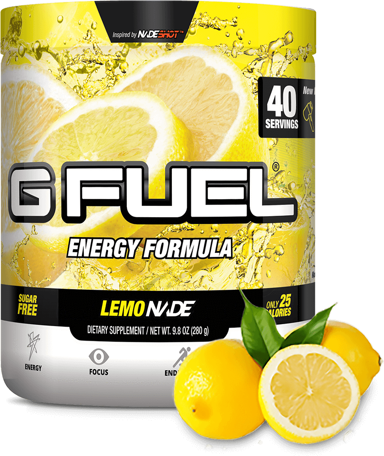G Fuel Lemonade Tub (1024x1024), Png Download