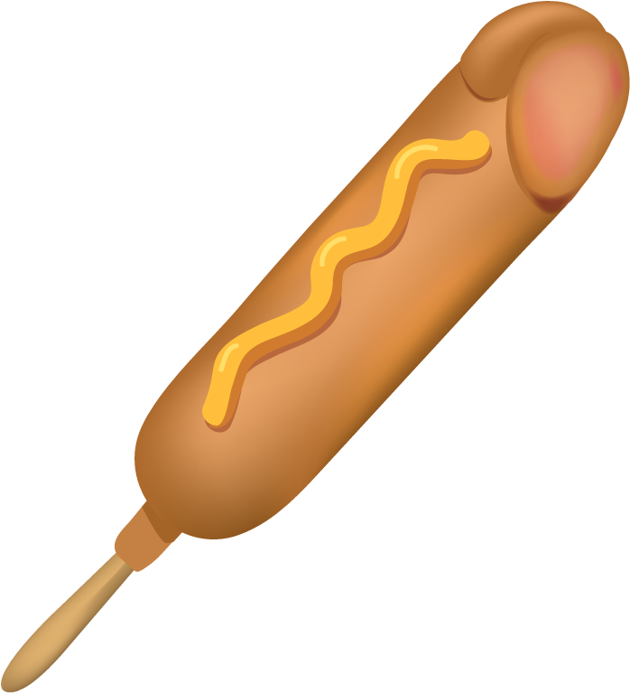 #chippmojiscomingsoon Hashtag On Twitter - Corn Dog (1080x1080), Png Download