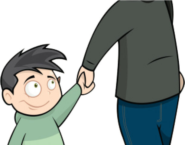 Dad With Son Clipart (640x480), Png Download