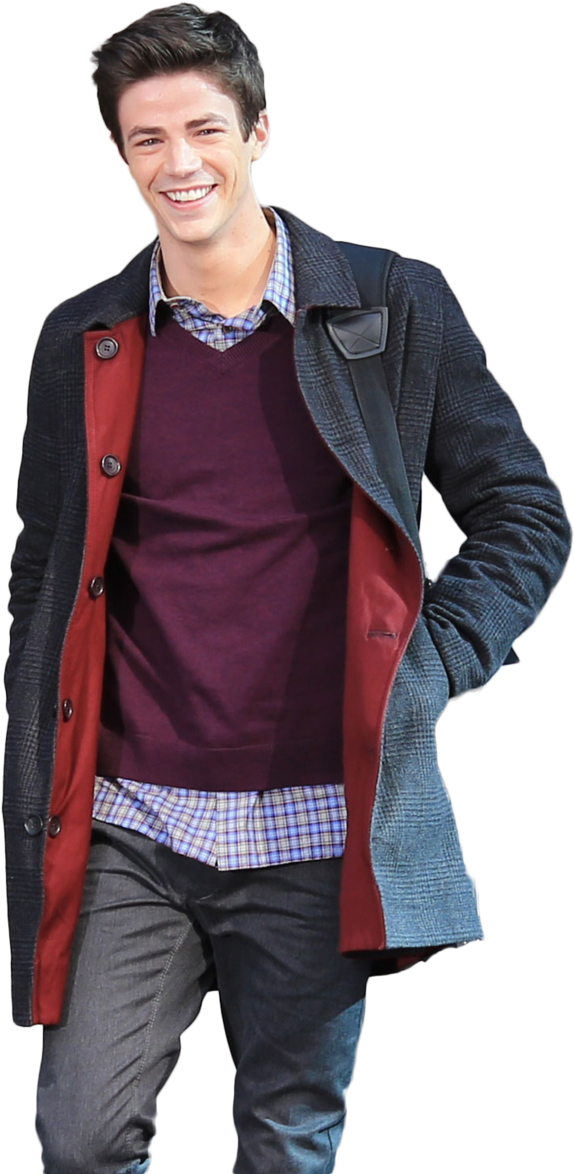 D I S C L A I M E R - Grant Gustin The Flash (666x1200), Png Download