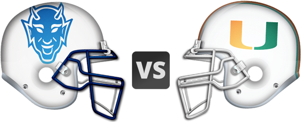 Duke Vs Um With Roundtower And Cisco - Fiu Vs Um (984x601), Png Download