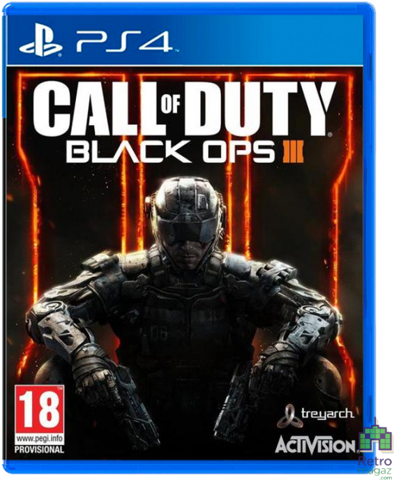 Call Of Duty Black Ops 3 Русская Озвучка Б/у Ps4 - Call Of Duty Black Ops (1280x720), Png Download