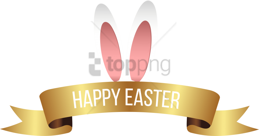 Free Png Download Happy Easter Banner Png Images Background - Happy Easter Banner Png (850x447), Png Download