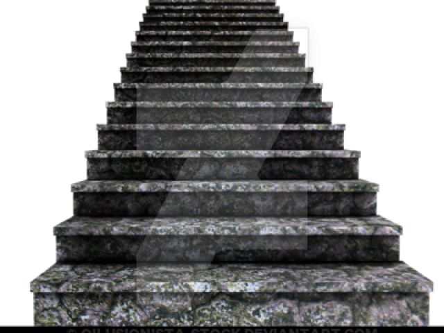 Stairs Clipart Stone Stair - Deviantart Stairs (640x480), Png Download