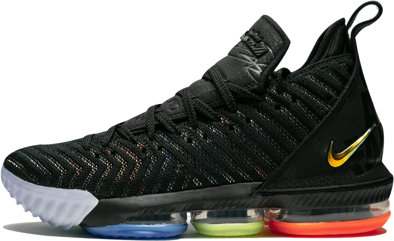 Lebron James 15 Black (1000x600), Png Download