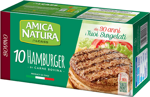 Beef Burger Amica Natura Pack 750g - Breakfast Cereal (904x726), Png Download