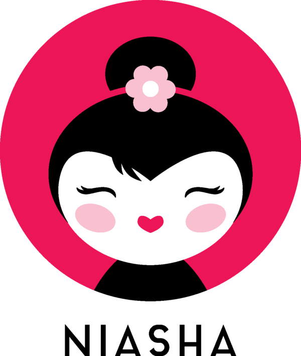 Niasha Logo - K Beauty Logo (600x709), Png Download