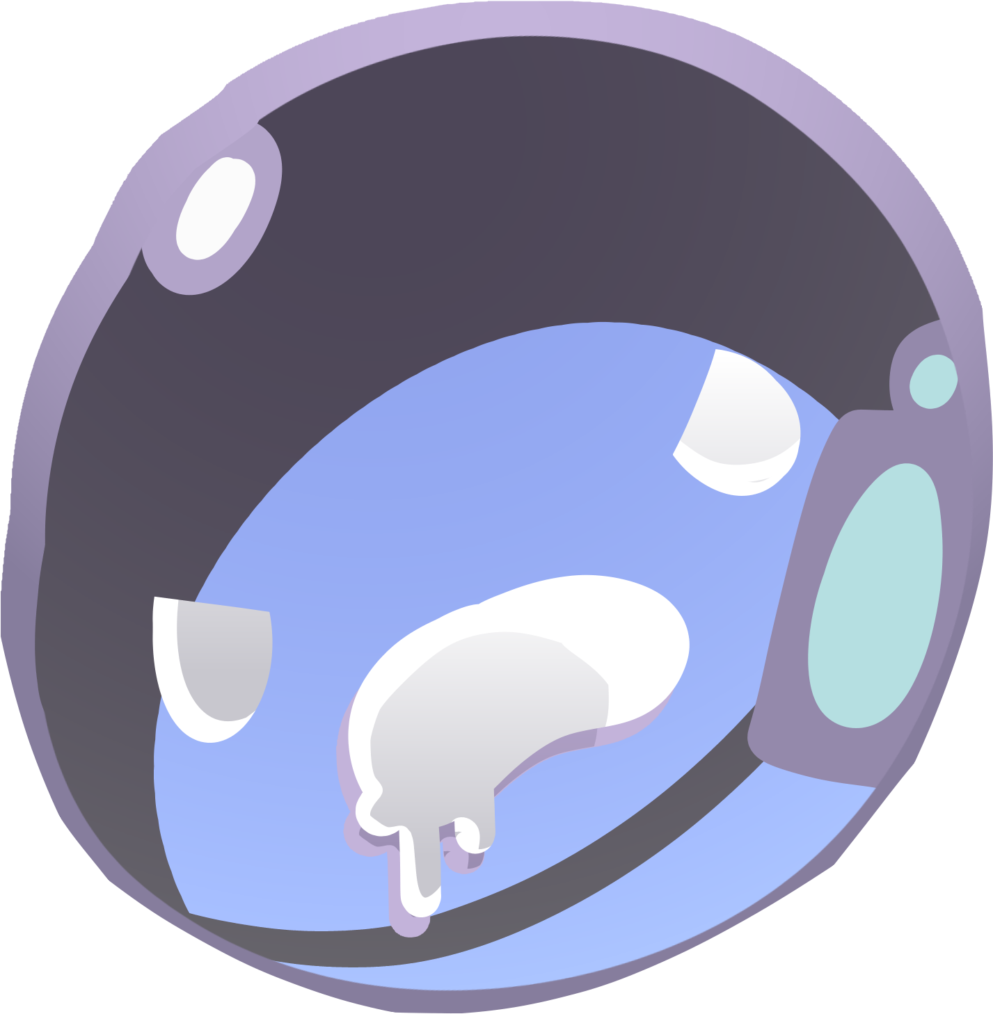 Mercury Slime - Slime Rancher Quicksilver Slime - Free Transparent PNG ...