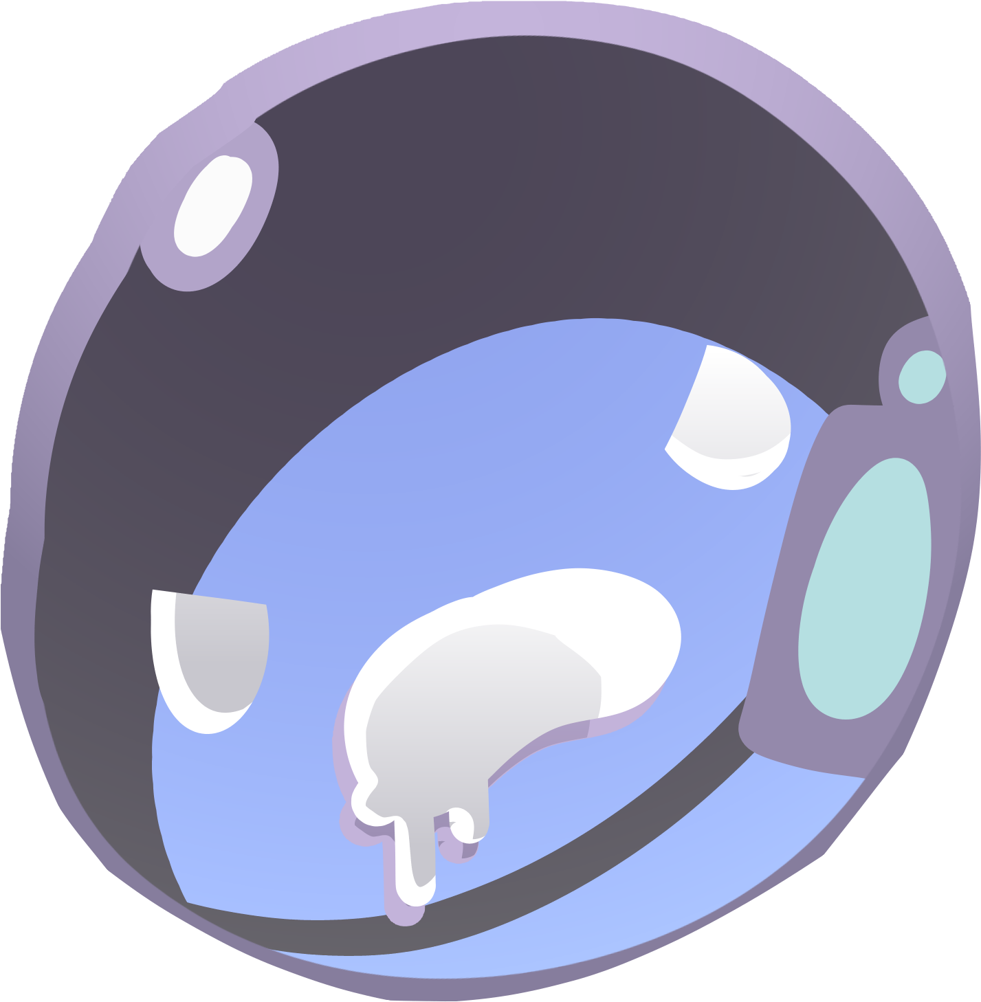 Mercury Slime - Slime Rancher Quicksilver Slime (1608x1608), Png Download