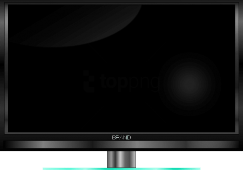 Free Png This Free Icons Design Of Lcd, Led, Plasma - Tv Led Vector Png (850x595), Png Download