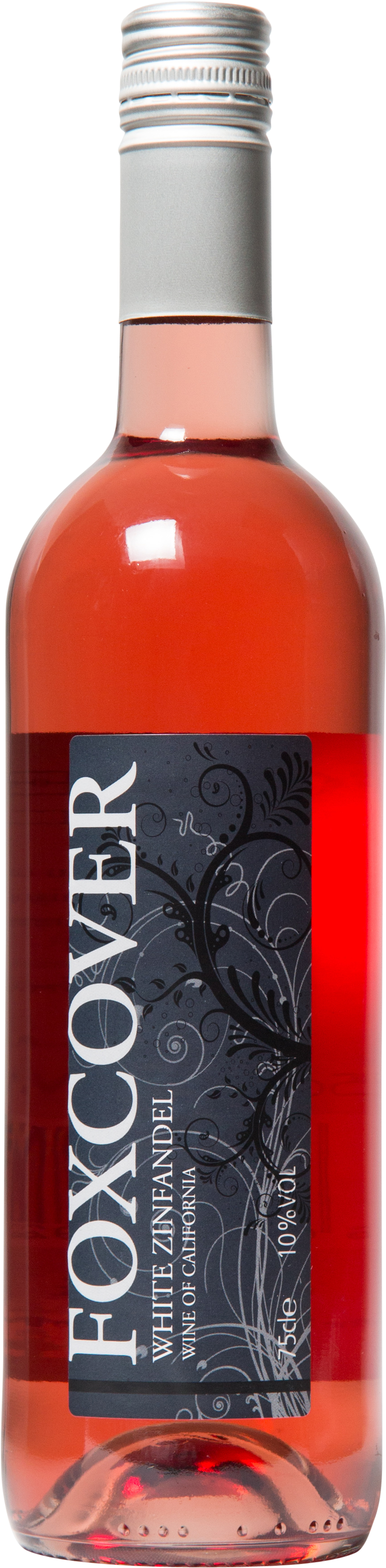 Foxcover White Zinfandel (904x3511), Png Download