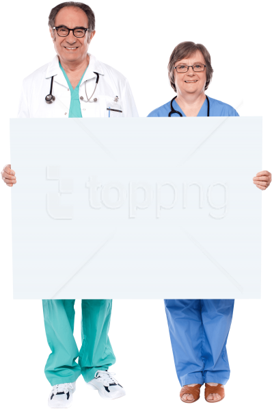 Free Png Download Doctor Holding Banner Png Images - Businessperson (480x667), Png Download