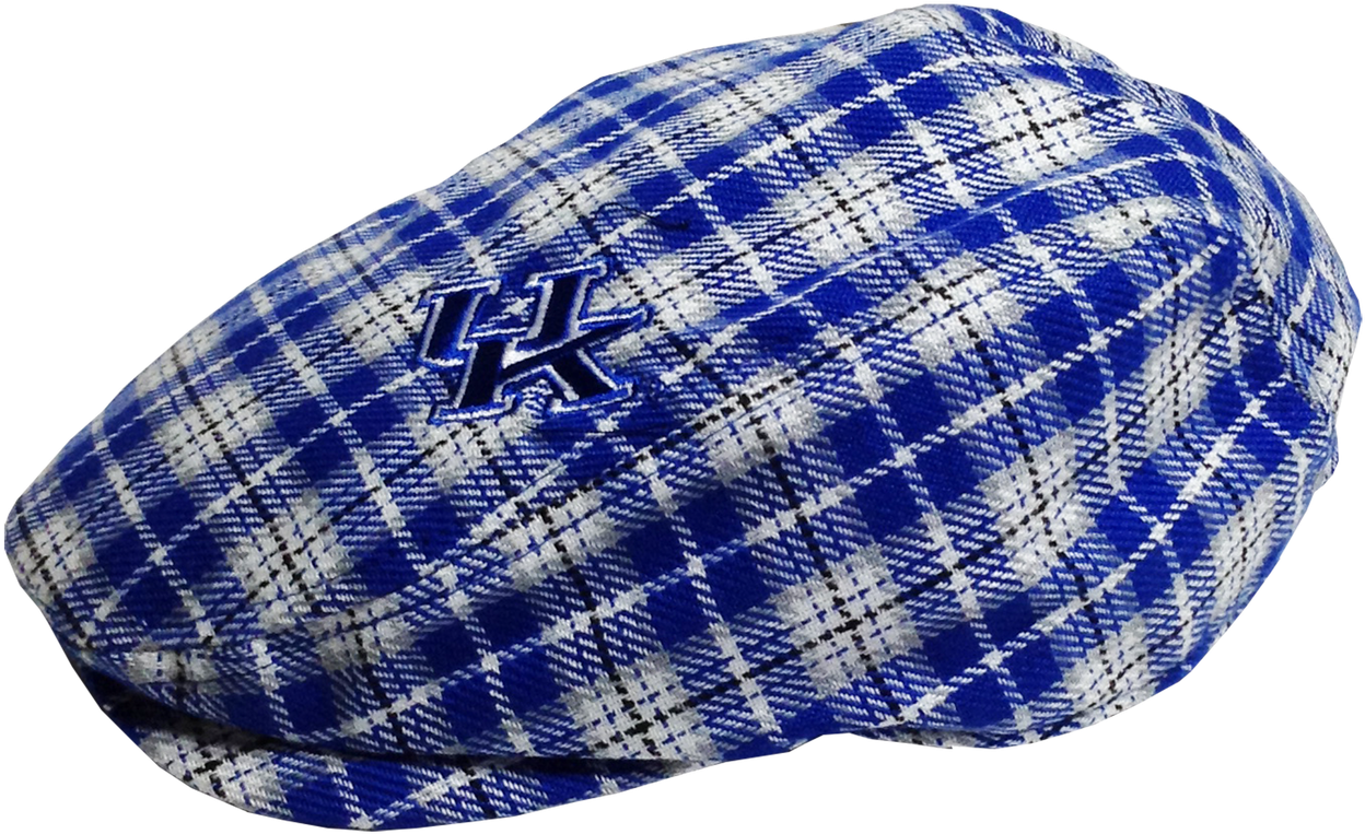 Kentucky Wildcats Tartan Driver Hat - Plaid (1280x1280), Png Download