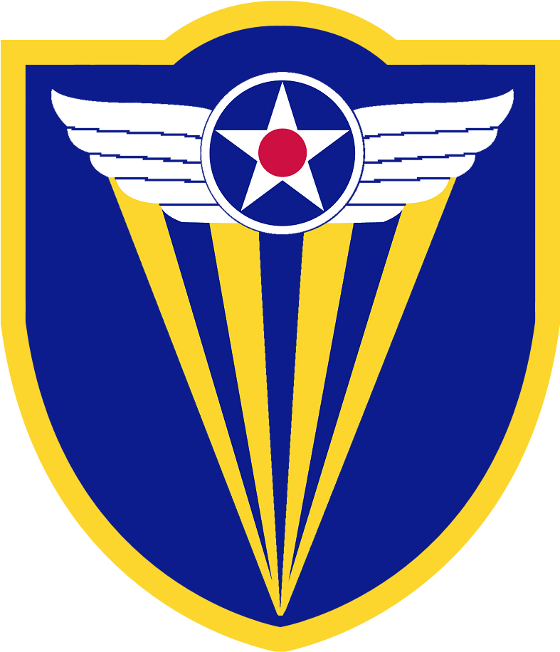 Fourth Air Force - Patches Air Force (837x1000), Png Download