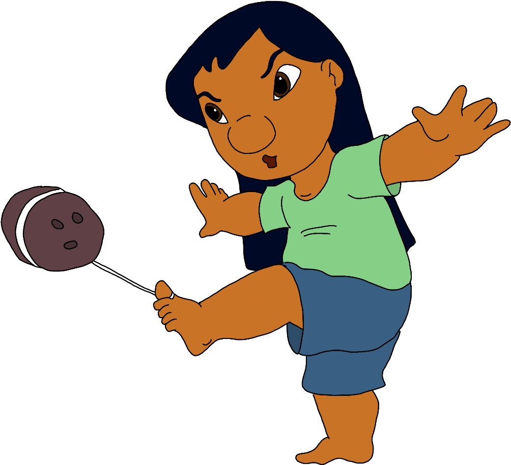 #lilo #lilopelekai #liloandstitch #lilo&stich #disney - Cartoon (1024x1024), Png Download