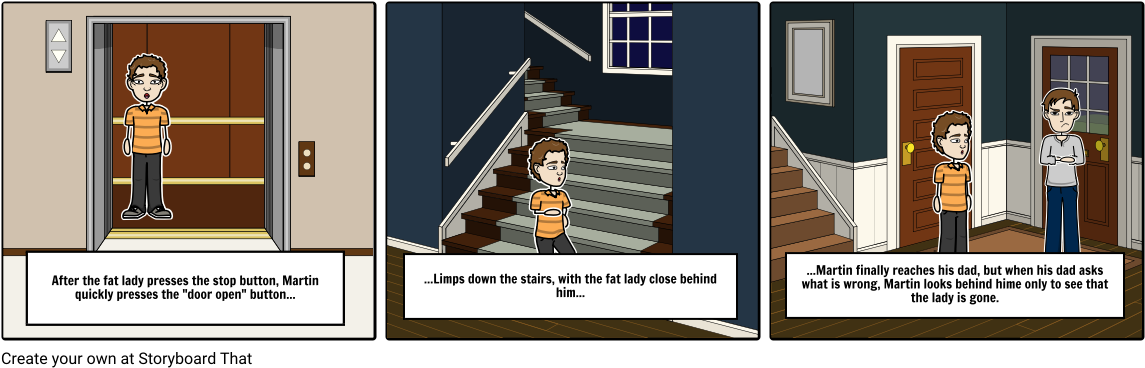 The Elevator - Cartoon (1164x385), Png Download