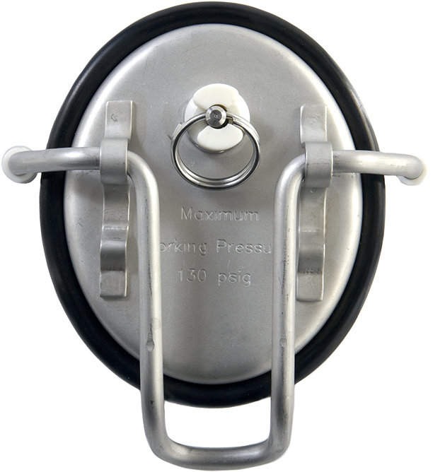 Beverage Elements New Keg Lid With Pressure Relief - Buckle (900x900), Png Download