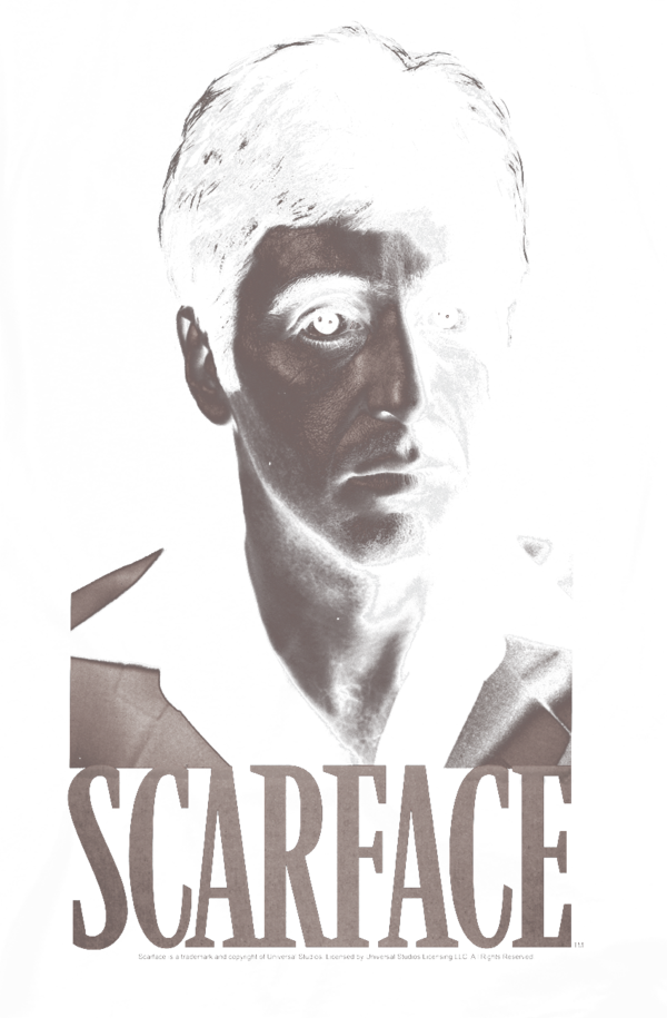 Al Pacino Scarface Cover (600x915), Png Download
