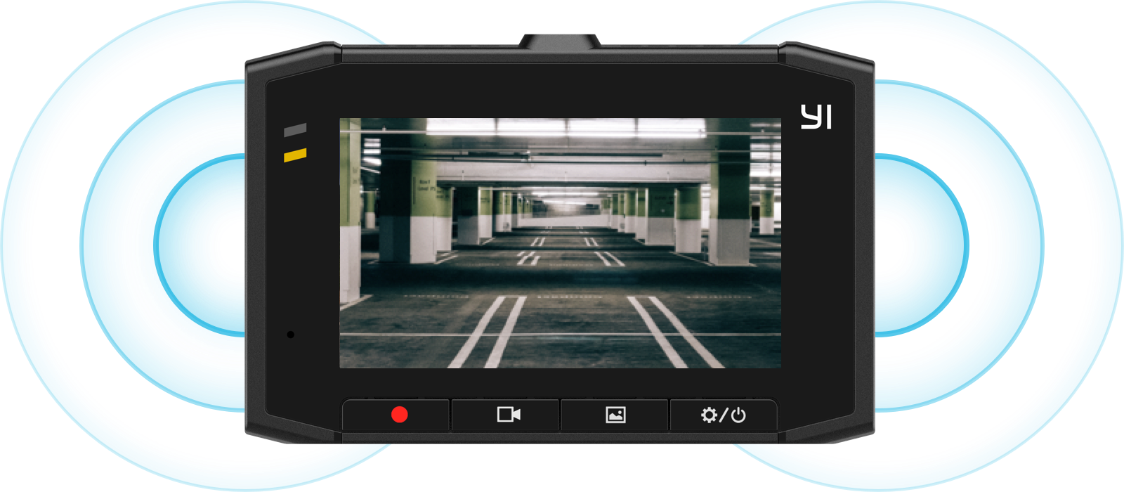 Real-time Playback Through Your Phone - Car Park (1600x700), Png Download