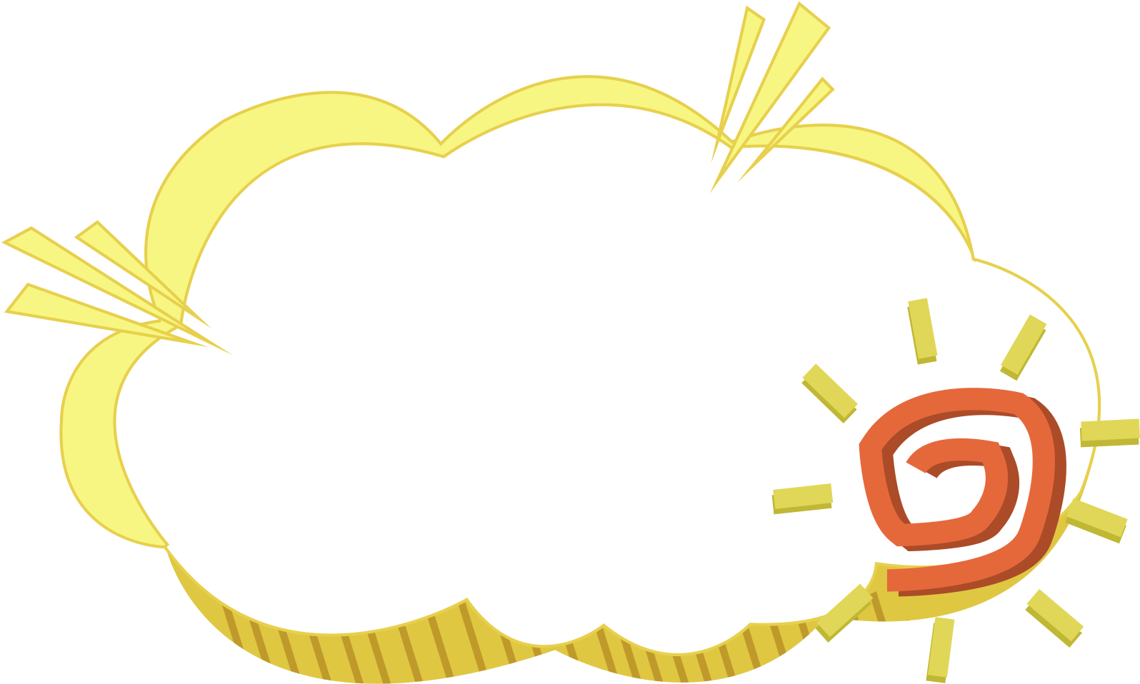 Sole Nuvole Nube Di Esplosione Fresco Png E Psd - Illustration (2000x2000), Png Download