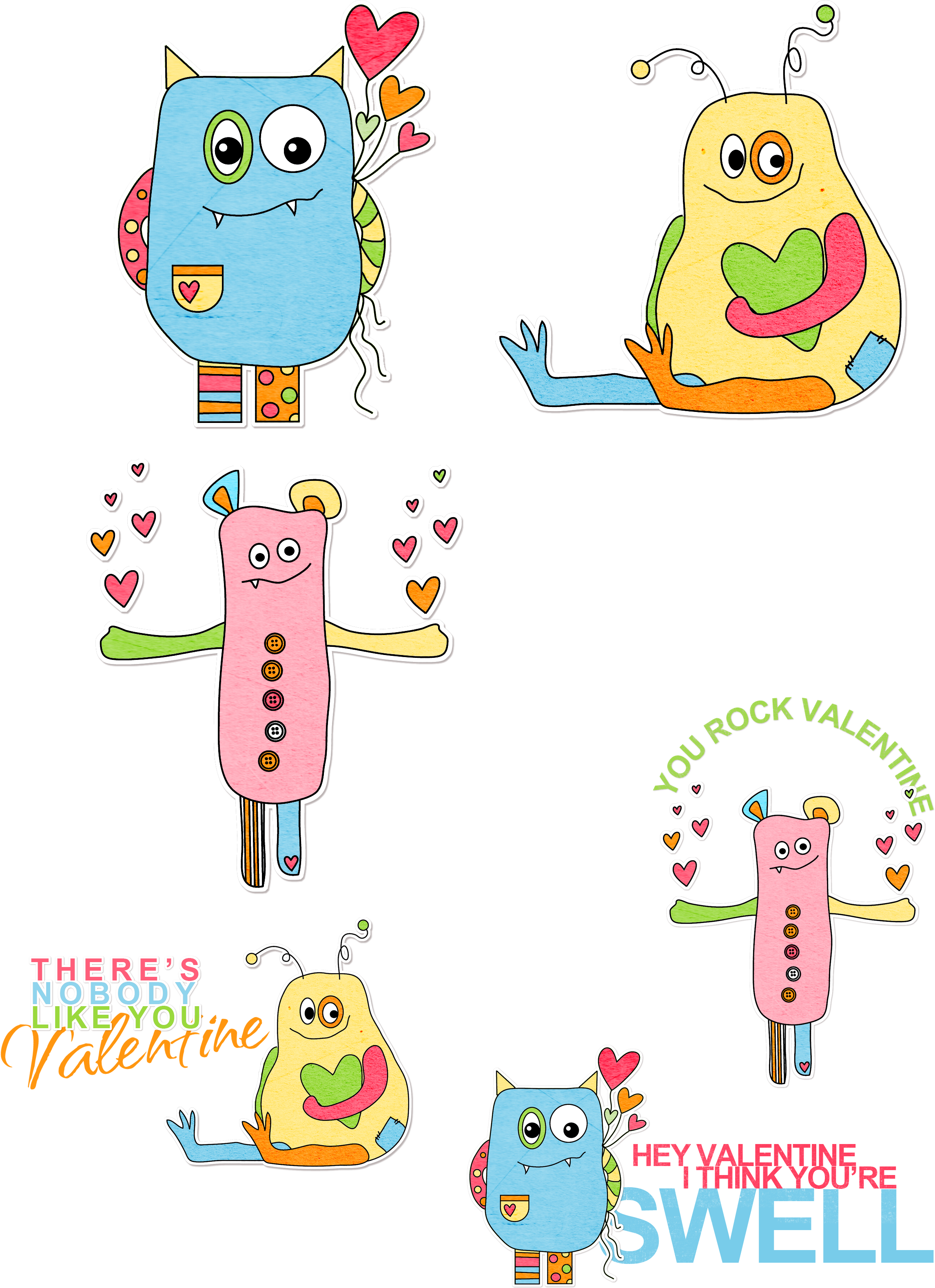 Click Here And Save - Cartoon (2550x3300), Png Download