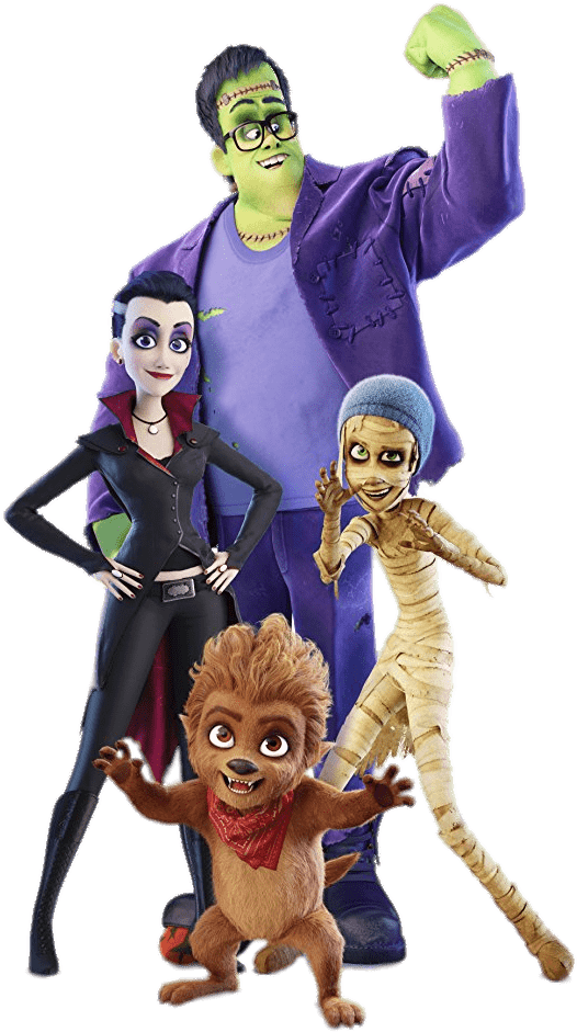 Family Transparent Png Stickpng - Emma From Monster Family (927x1000), Png Download