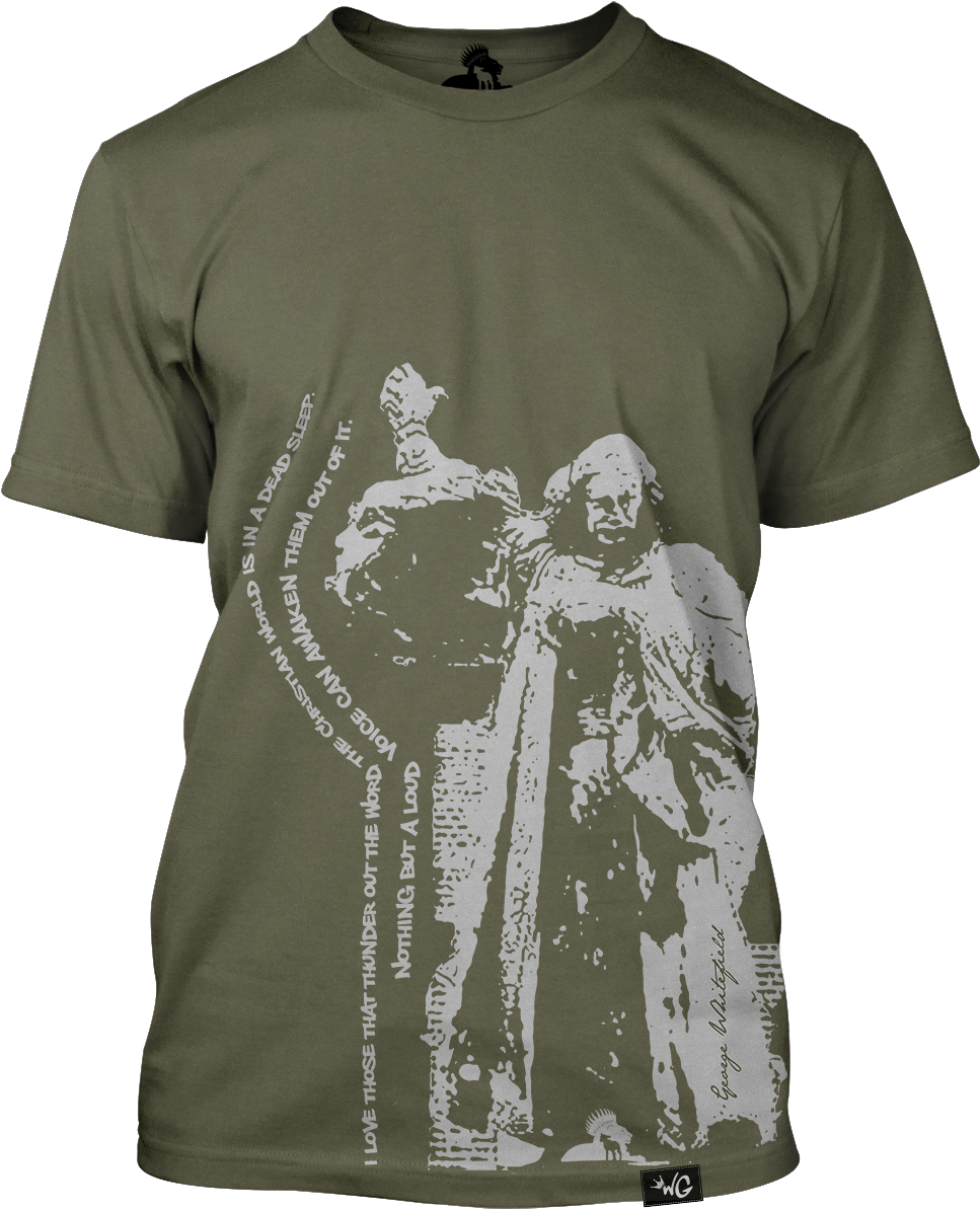 Thunder Out The Word “military Green” - Information Technology T Shirt (1200x1192), Png Download