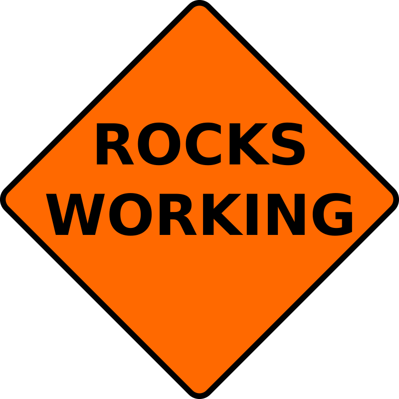 This Png File Is About Rocks , Working , Sign , Cpu - Sign (800x800), Png Download