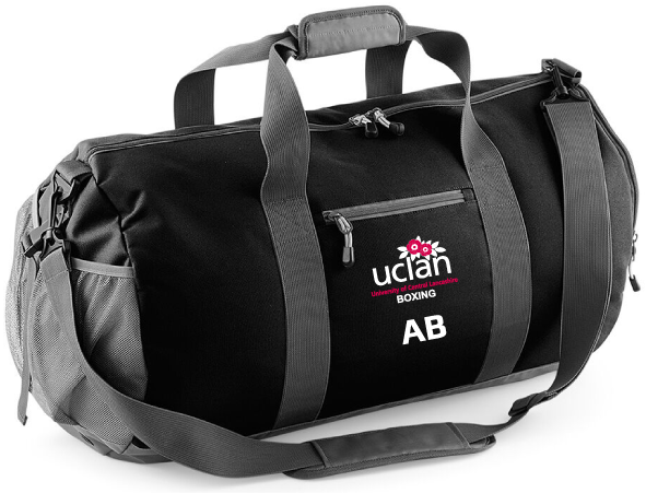 University Of Central Lancashire Boxing Duffle Bag - Sac De Sport Cylindrique (600x600), Png Download