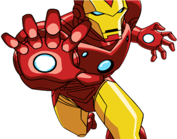 Iron Man Clipart Vector - Avengers Earth's Mightiest Heroes Iron Man (640x480), Png Download