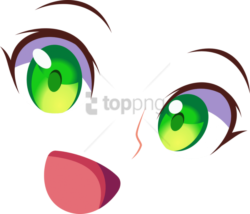 Free Png Download Girls Green Eye With Smile Png Images - Circle (850x727), Png Download