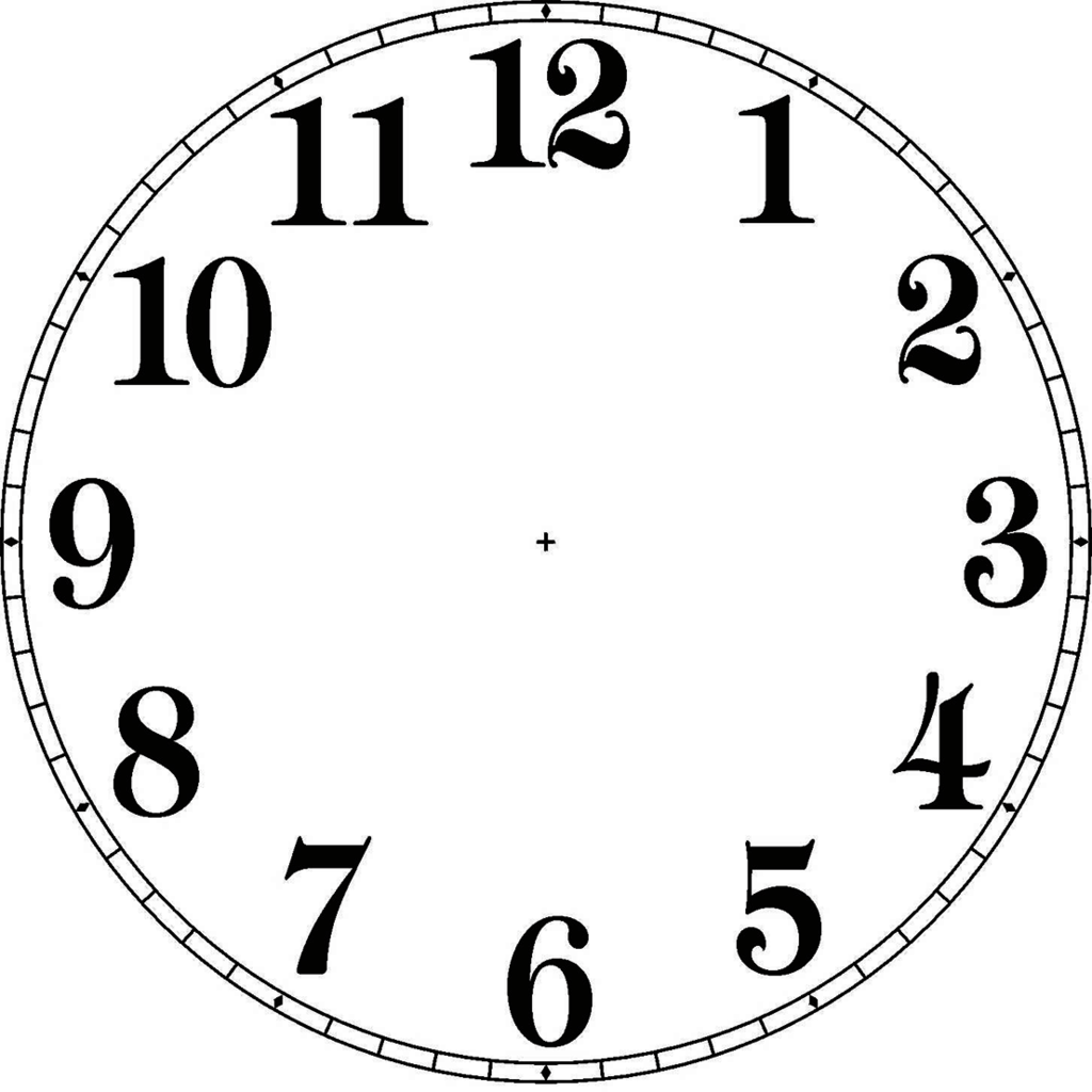 Collection Of Clock Face - Clock Face Jpg (1024x1024), Png Download