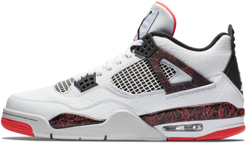Air Jordan 4 Bright Crimson (560x560), Png Download