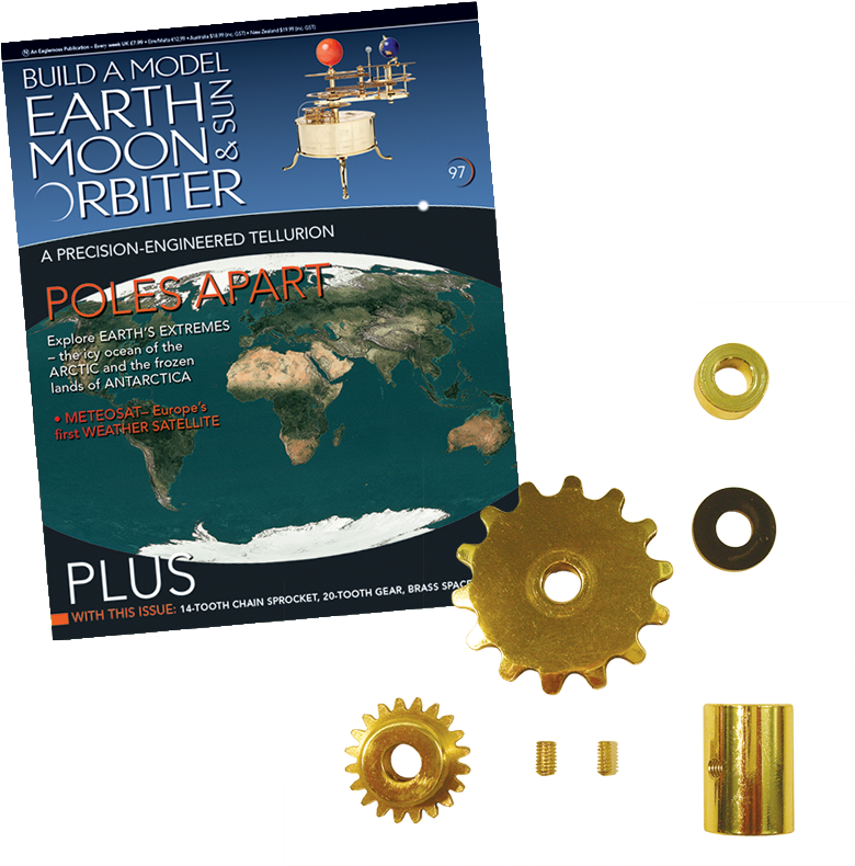 Issue - Planetario Eaglemoss Orrery Png (800x800), Png Download