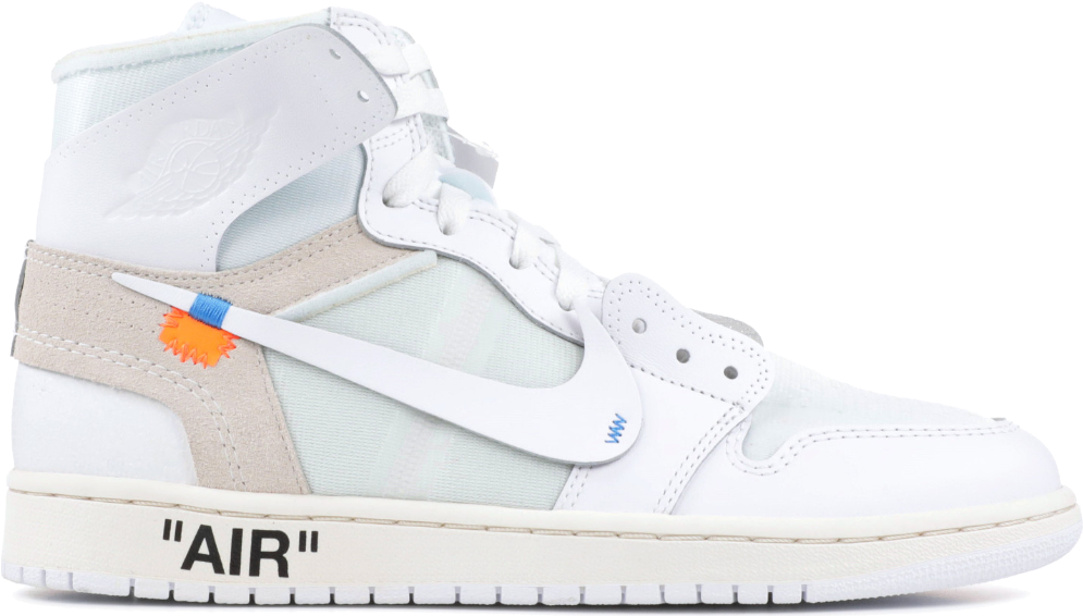 Air Jordan 1 Off White (1024x768), Png Download