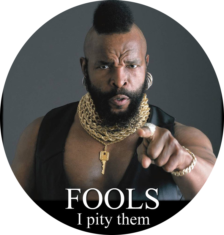This Image Of Actor Mr T Is Taken From The Allwhitepanels - Mr T Pointing Finger (754x791), Png Download