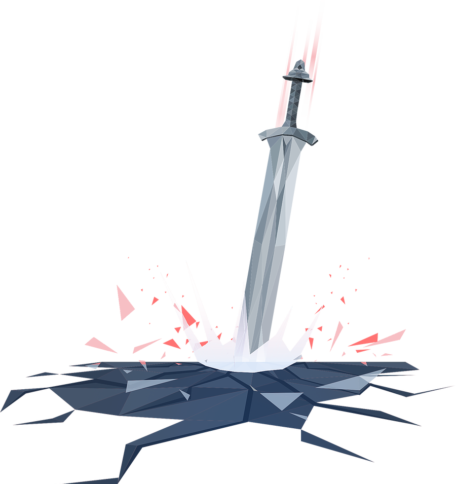 Sword Splash - Sword (900x955), Png Download