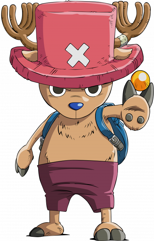 One Piece Luffy Cool Photo - Chopper One Piece Rumble Ball (516x809), Png Download