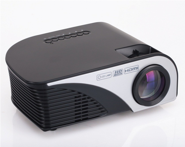 Offer Full Hd 1200 Lumens Multimedia Tv Projector - Mini Projector For Phone (600x700), Png Download