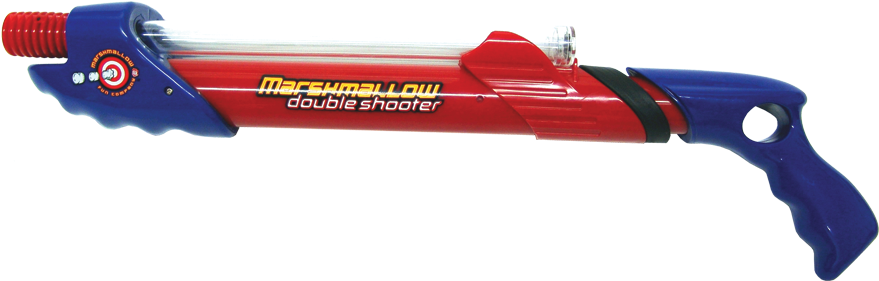 Classic Double Barrel Shooter - Water Gun (900x900), Png Download