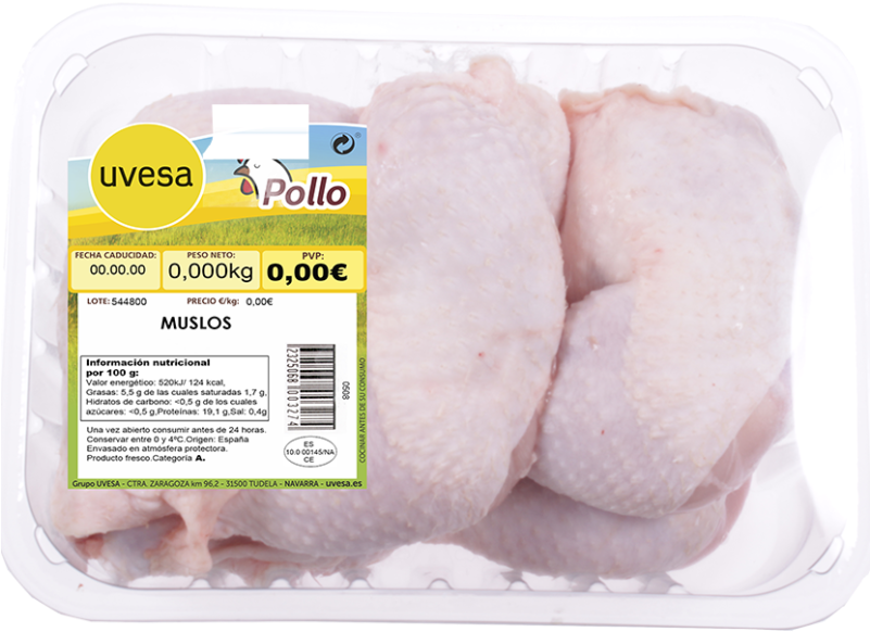 Chicken Legs Atm Tray - Turkey Meat (800x800), Png Download