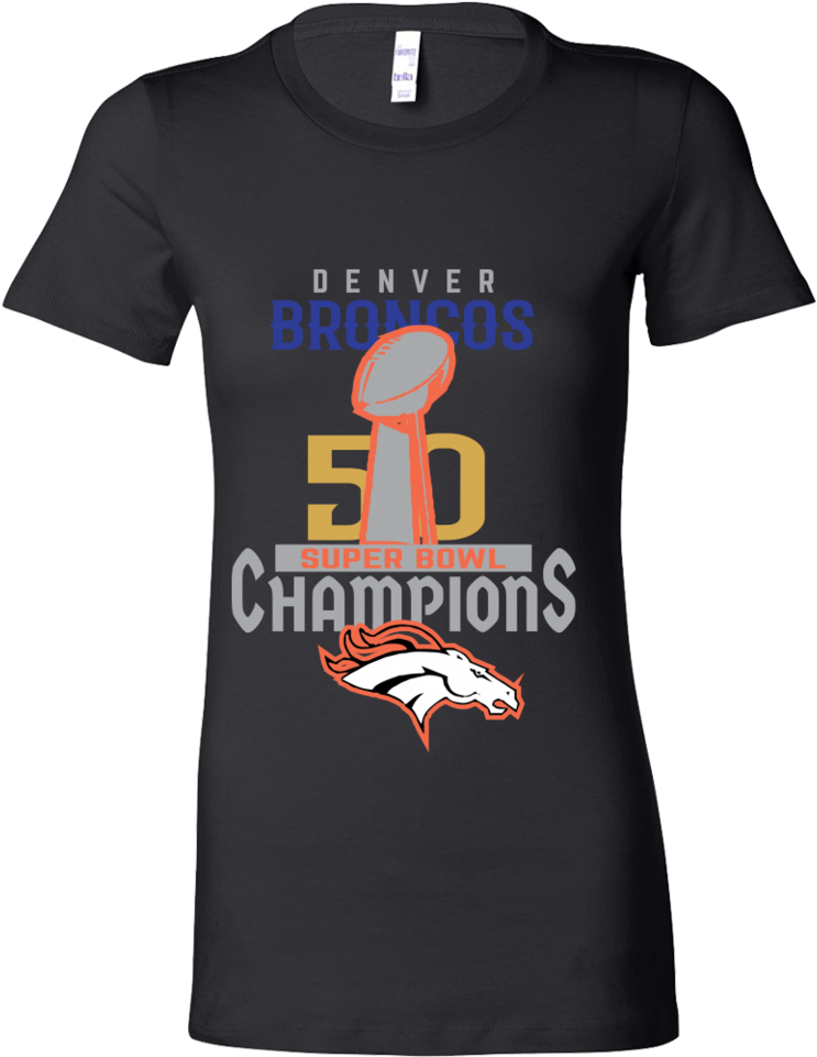 Denver Broncos Superbowl 50 Championship Shirt Collection - Denver Broncos (960x960), Png Download