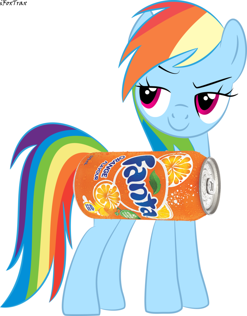 Anonymous Artist, Edit, Fanta, Rainbow Dash, Safe, - Rainbow Dash S4e5 (802x1024), Png Download