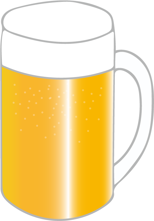 Draft Beer - Lager (842x842), Png Download