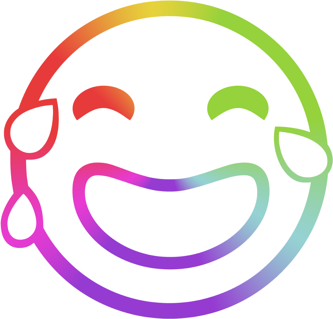 Posted 3 Months Ago With 79 Noteslaughing Emoji Transparent - Smiley (1280x1280), Png Download